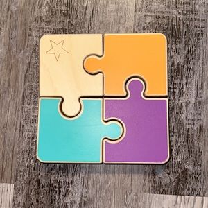 Lovevery Chunky Wooden Jigsaw Puzzle